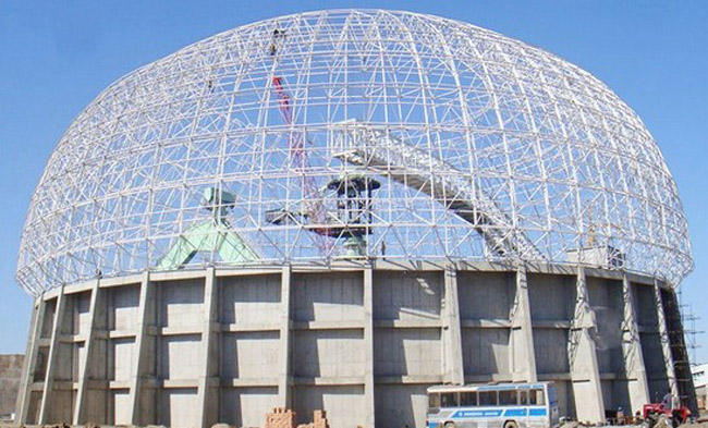 湛江圆形煤场网架